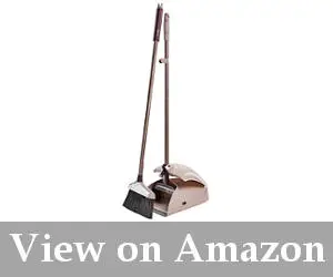 industrial broom and dustpan