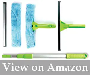 super handy squeegee with telescopic pole